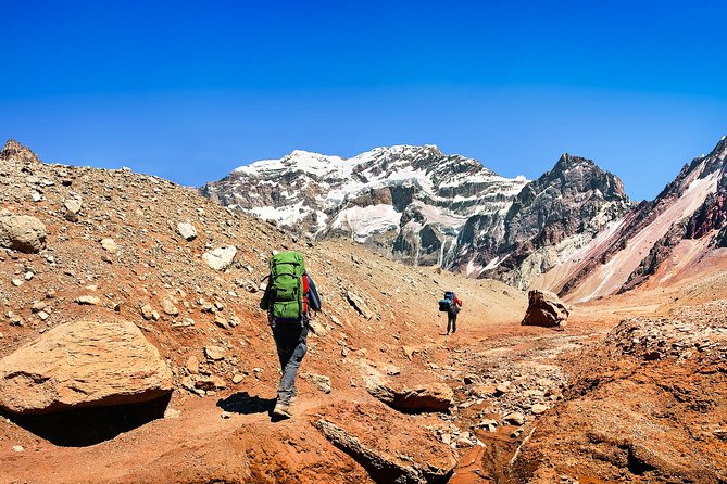 3 days trek to Plaza Francia in Aconcagua park - Day one: Mendoza to Confluencia in about eight hours