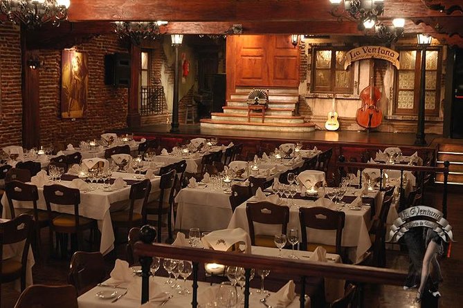 Aljibe Dinner Tango Show with Transfers - What the four-course dinner includes