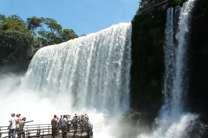 Argentine Side Iguassu Falls Belmond Hotel das Cataratas - Returning across the bridge to Brazil
