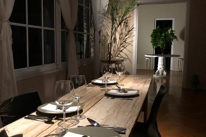 Authentic Argentinian Dinner in a 19th Century Apartment - Flan with dulce de leche finishes the meal