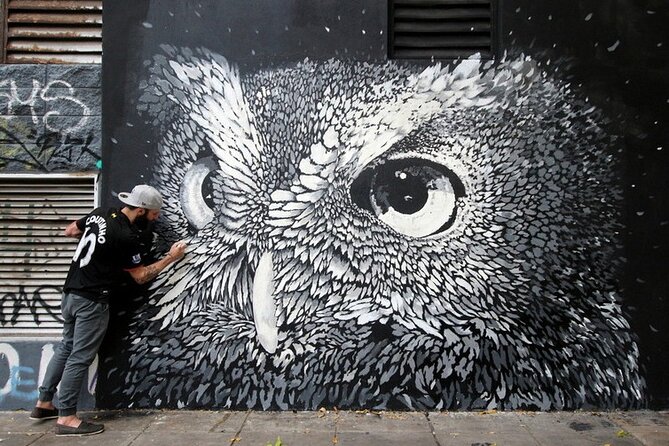 BA Street Art Walking Tour - Small Shared Group - Coghlan is the tour’s most distinctive stop