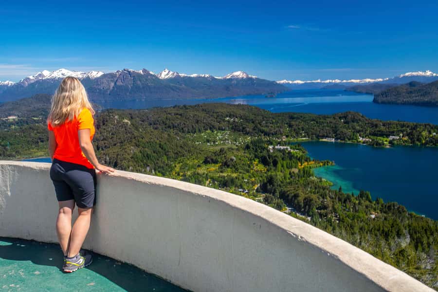 Bariloche: Half-Day Small Circuit Tour with Mount Campanario - Avenida Bustillo and the first turn toward the forest