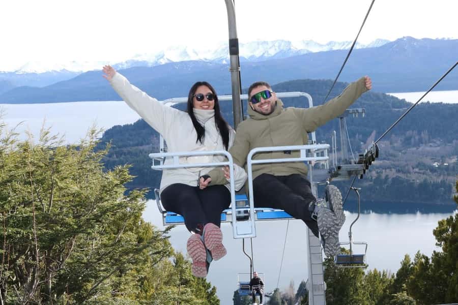 Bariloche "Small Circuit" with Chairlift Campanario Hill - The Campanario Chairlift at Kilometer 17
