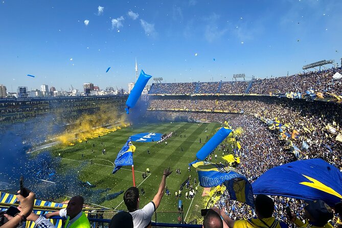 Boca Juniors Game at La Bombonera with Local & Transport - Pregame Beer, Local Food, and a Useful Introduction