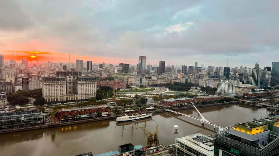 Buenos Aires After Dark: A City Lights & Sunset Experience - Puerto Madero adds water and modern lights