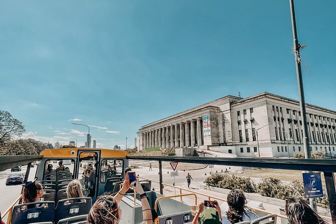 Buenos Aires Bus Hop On-Hop Off and Exclusive Benefits - Downtown connects the Obelisk, Plaza de Mayo, and Congress