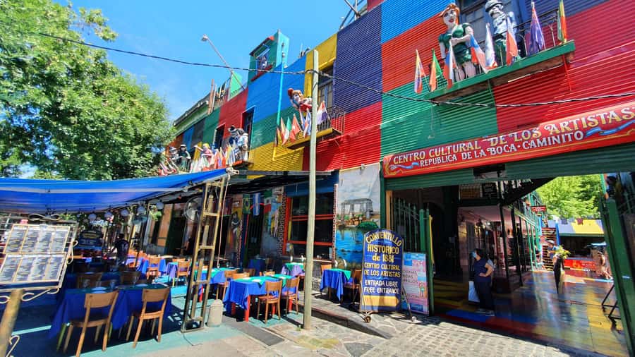 Buenos Aires Full-Day City Tour - La Boca and Caminito’s bright colors