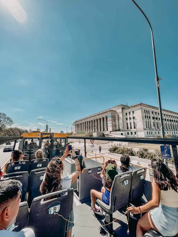 Buenos Aires Hop-On Hop-Off Bus and Exclusive Benefits - Teatro Colón and the grand avenues