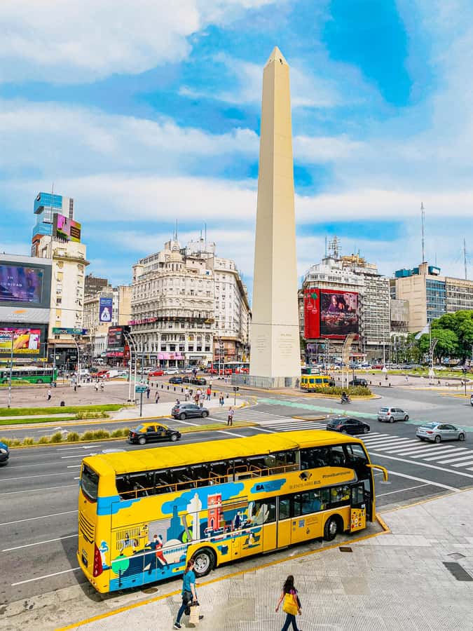Buenos Aires Hop-On Hop-Off Bus and Exclusive Benefits - Starting at Plaza de Mayo and the city center