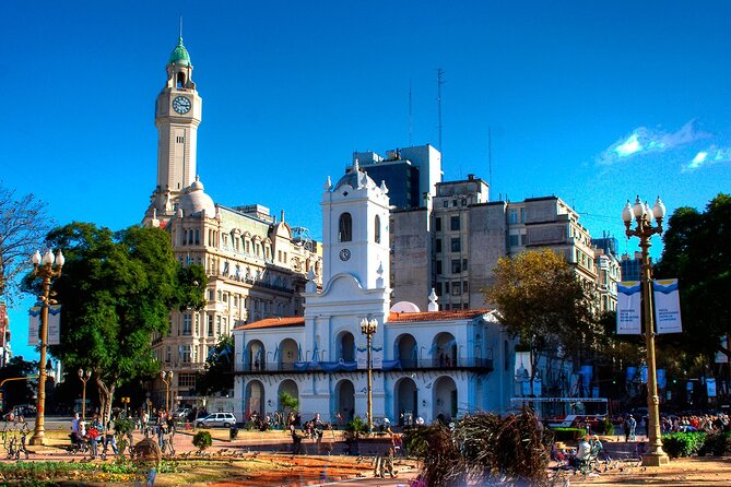 Buenos Aires Hop-On Hop-Off Bus, Free Walking Tours & Discounts - Parque de la Memoria, Monumental, and Barrio Chino