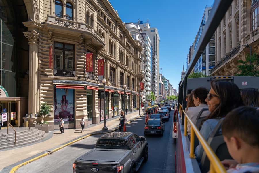Buenos Aires: Hop-On Hop-Off City Bus Tour - River Plate, Chinatown, polo, and the Carta Magna Monument