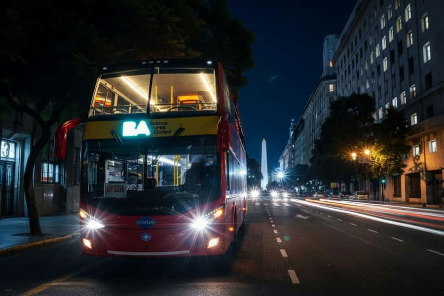 Buenos Aires: Hop-On Hop-Off City Bus Tour - Teatro Colón and the final central stretch