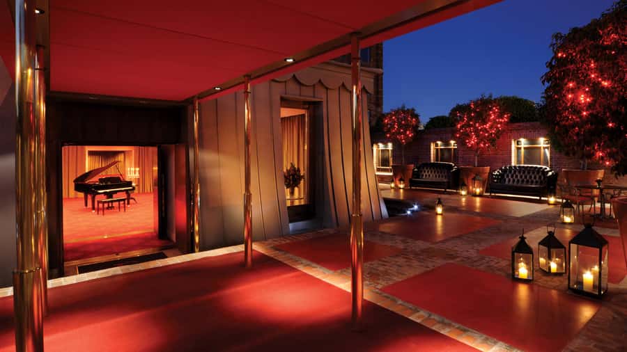 Buenos Aires: Rojo Tango Show with Optional Dinner - Entering the Faena Hotel for a classic cabaret night