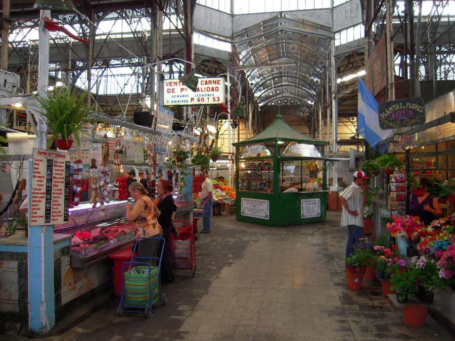 Buenos Aires: San Telmo and Market Guided Walking Tour - Inside Mercado San Telmo
