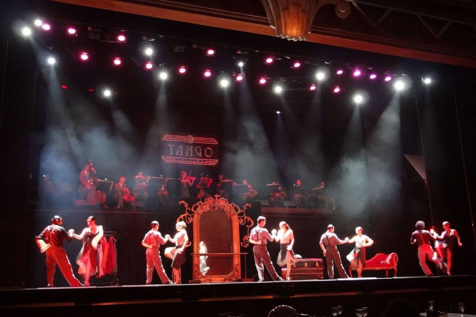 Buenos Aires Tango Porteño Show with optional Dinner - Hotel Pickup and Getting Home