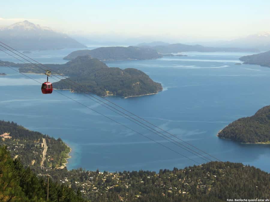 Cerro Otto - Reaching Cerro Otto from central Bariloche