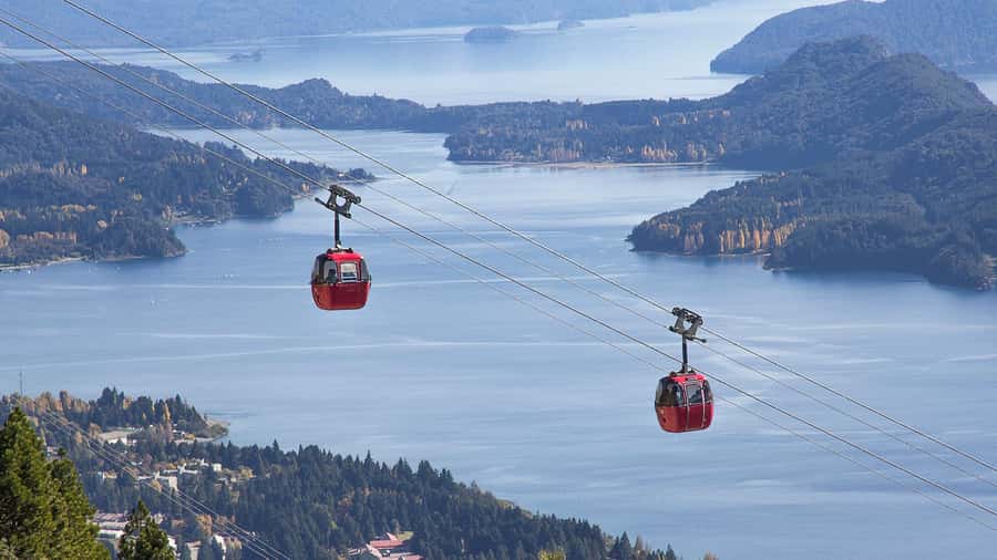 Cerro Otto - The cable car ride to 1,405 meters