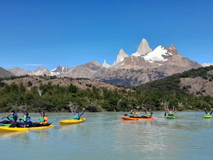 Chalten Kayak without lunch - Arriving at Estancia Bonanza