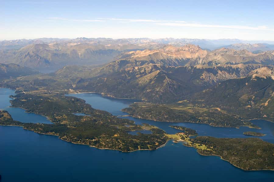 Chico Circuit and Cerro Campanario - Avenida Bustillo and the first lake views