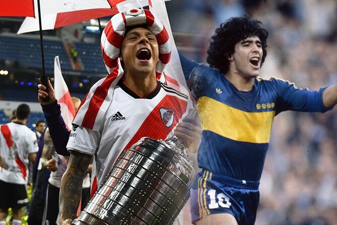 Combo Football: Hop on hop off 48hs + River Plate + Boca Juniors - From Usina del Arte to Puerto Madero