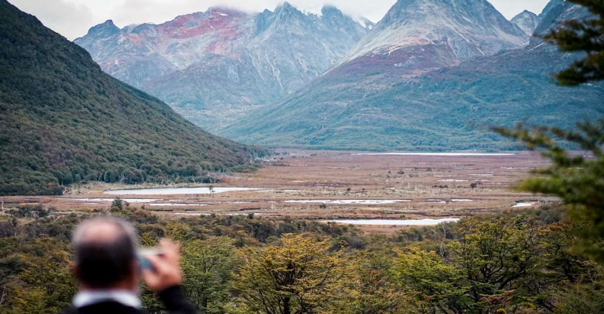 Crossing the Andes: Fagnano and Escondido lakes with lamb - Escondido Lake and the Bronzovich sawmill