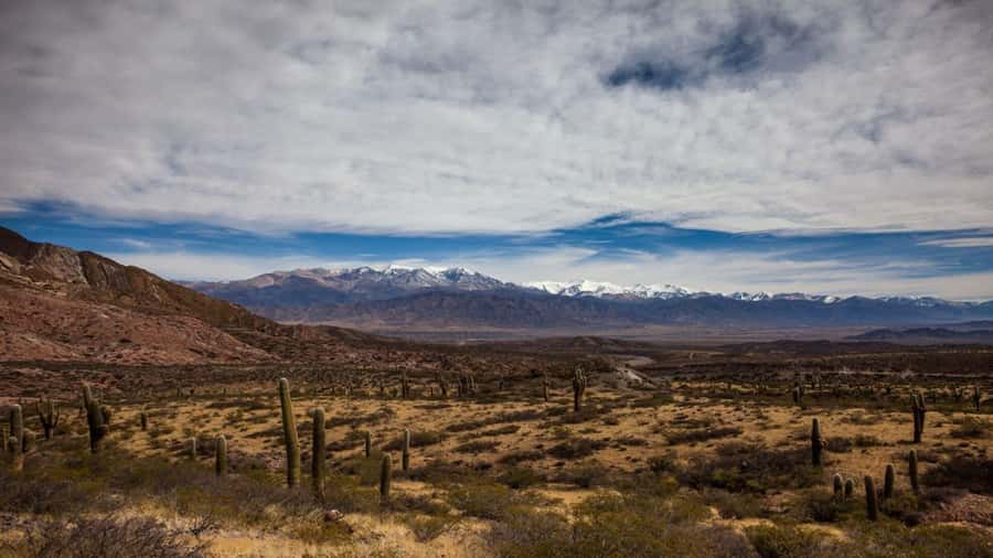 Day Trip to Cachi from Salta - Arriving in Cachi beneath the Nevado de Cachi