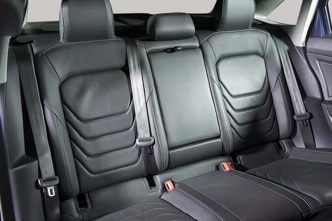 Departure by Sedan from Buenos Aires City to Ezeiza Airport EZE - Inside the Volkswagen Vento or similar sedan