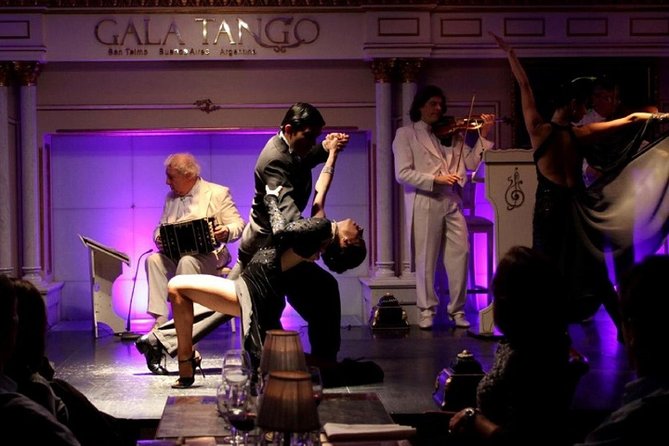 Dinner Show at Gala Tango with optional Vintage Bus Transfer - Key points to know before booking