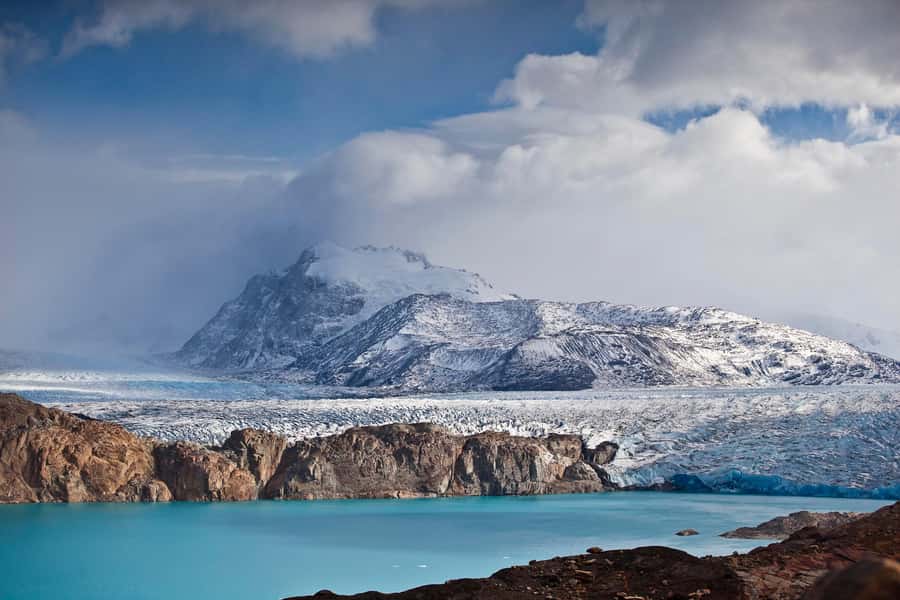 El Calafate: Fossil Canyon Trekking at Estancia Cristina - The 20-minute walk to Upsala Point