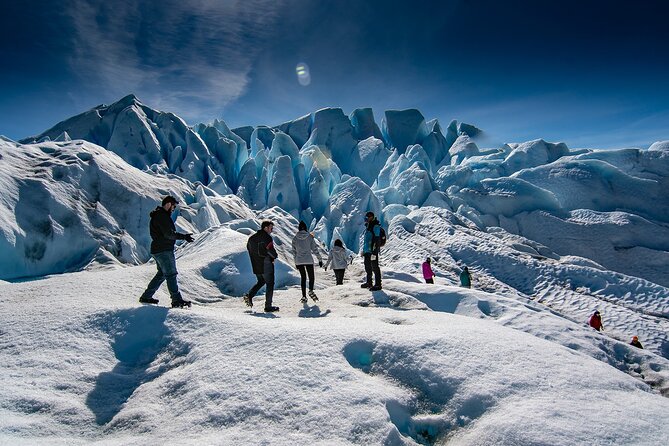 El Calafate Perito Moreno Glacier Minitrekking Adventure Tour - Returning to shore and taking in the big view