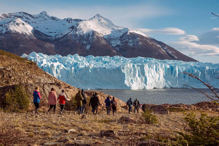 El Calafate: "Perito Moreno Glacier with the Tour - Blue Safari". - The 90-minute forest walk to the glacier