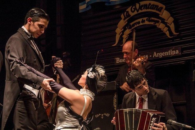 Entrance Ticket to La Ventana Tango Show with Optional Dinner - What You See During the Performance