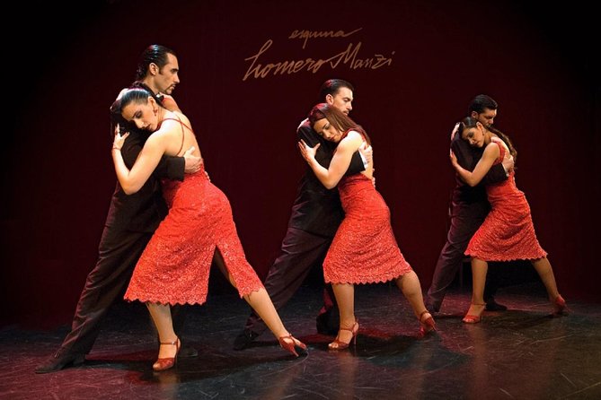 Esquina Homero Manzi Tango Show with Optional Transfer and Dinner - Seats, drinks, and the show-only choice