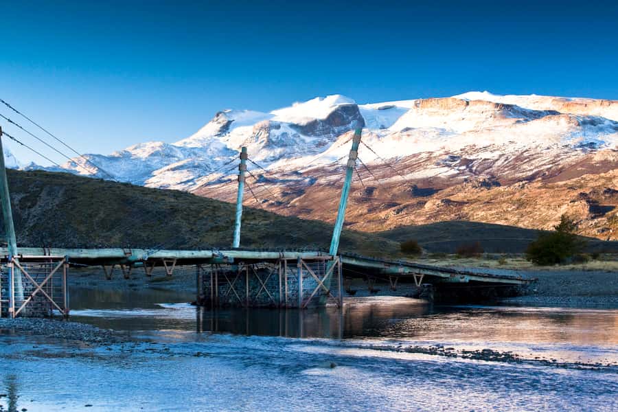 Estancia Cristina Discovery Adventure in El Calafate - Los Perros River Waterfall and local plant life