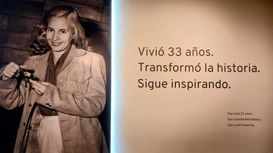 Evita Perón: the woman behind "Don´t cry for me Argentina" - The Evita Museum gives the tour its center