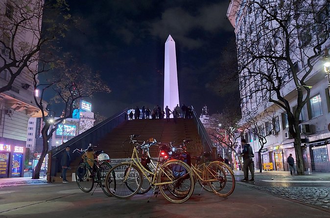 Experience the Lighted Night of Buenos Aires in a Bike - Eva Perón, Plaza de Mayo, and Argentina’s political story