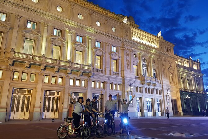 Experience the Night of Buenos Aires with E-BIKE - CCK, the tour’s most distinctive building