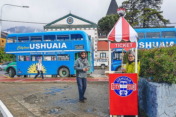 Exploring Ushuaia: Double Decker Bus Tour - The Malvinas Memorial and the First Cemetery