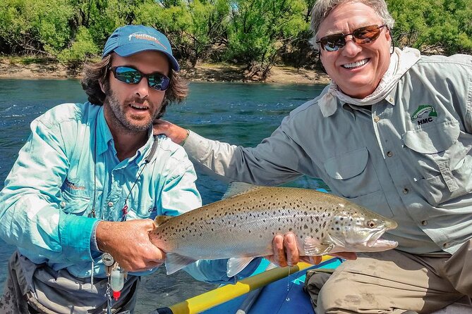 Fly Fishing Bariloche half day trip! - Floating the Limay River in the national park