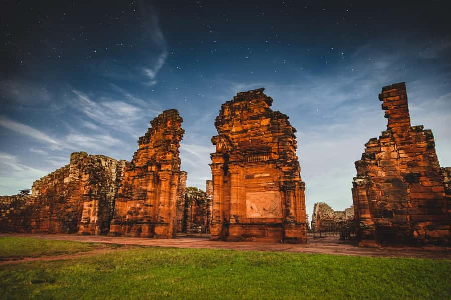 Foz do Iguaçu: Wanda Mines and San Ignacio Ruins Day Trip - The light-and-sound presentation