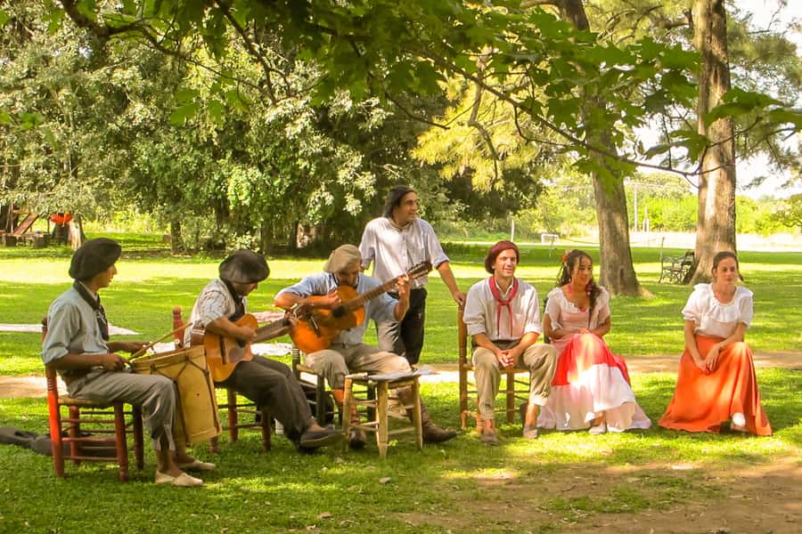 From Buenos Aires: Gaucho and Ranch Day Tour - Arriving at the estancia