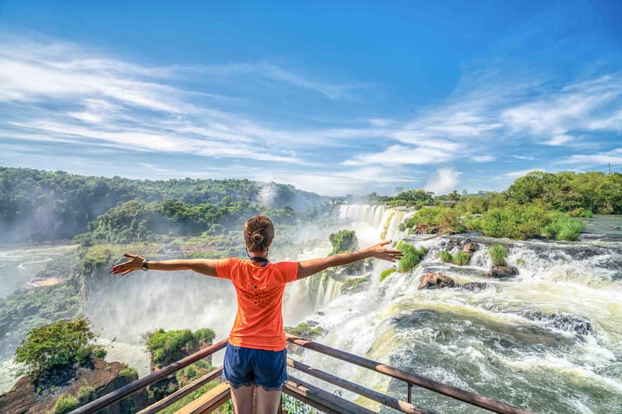 From Foz do Iguaçu: Brazilian Side of the Falls with Ticket - Entering the Brazilian National Park