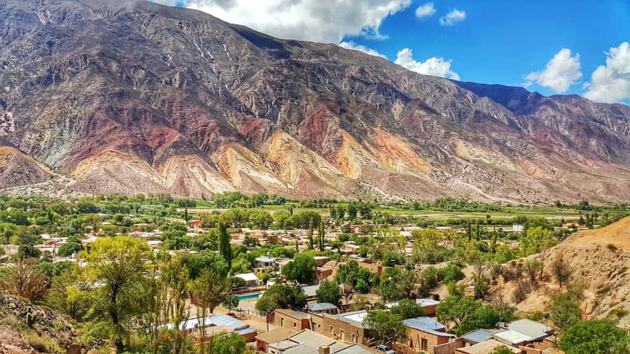 From Jujuy: Day Trip to Quebrada de Humahuaca - The Tropic of Cancer stop