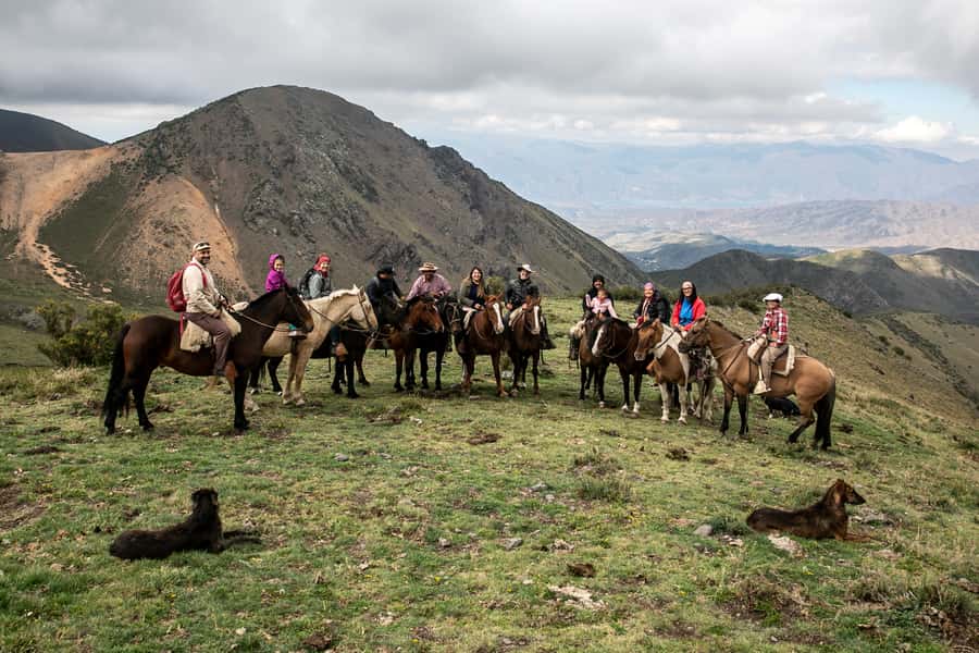 From Mendoza: Full Day Gaucho Experience - A traditional asado after the ride