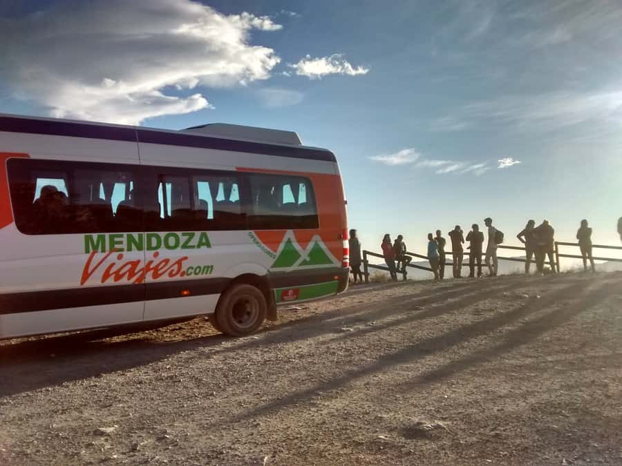 From Mendoza: High Andes Aconcagua Mountain Tour - Leaving Mendoza: Potrerillos Dam and the road uphill