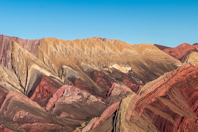 From Salta: Serranías del Hornocal and the hill of 14 colors - Purmamarca and the Hill of Seven Colors