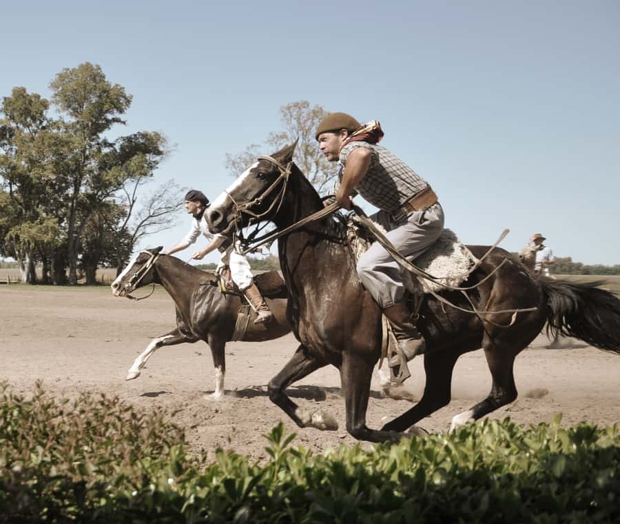 Full-Day at Santa Susana Ranch with BBQ, Drinks and Show - A long Argentine barbecue lunch with live music