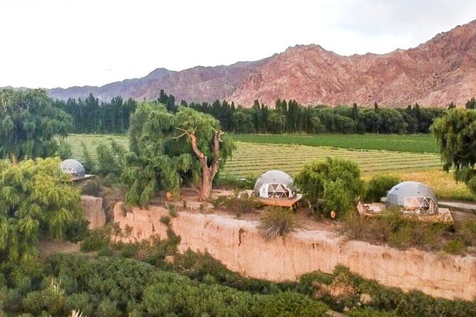 Full Day High Mountain Mendoza, Aconcagua and Inca Bridge Tour - Uspallata offers a town viewpoint, not a long visit