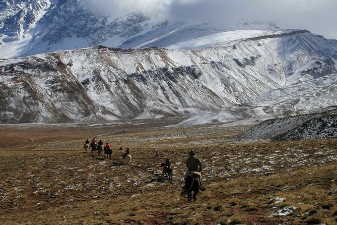 Full day Horseback Riding in the Andes and BBQ - Riding through valleys, ridges, and streams