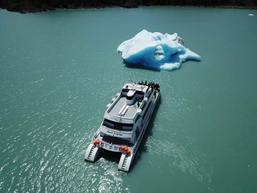 Gourmet Glacier Cruise & Footbridges of Perito Moreno - Upsala Glacier through a field of ice
